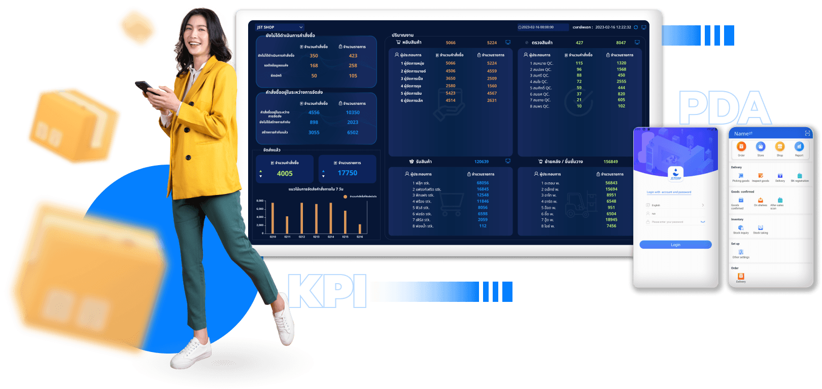 JST ERP JST ERP Answer business needs Image